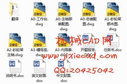 气缸体专用平面磨床设计【说明书+CAD】