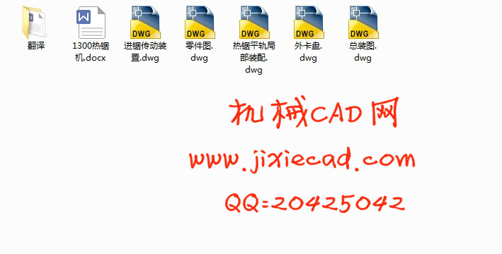 φ1300滚轮滑座式热锯机的设计【说明书+CAD】