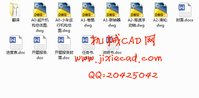 15T桥式起重机起升机构和小车运行机构及其部件设计【说明书+CAD】