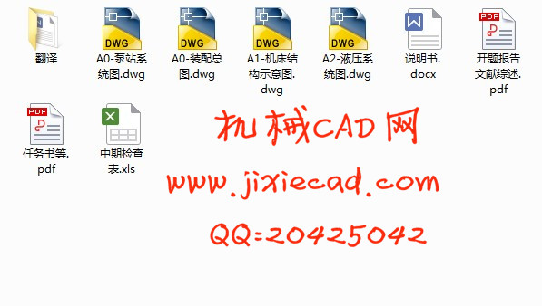 高速高精密数控车床液压系统设计【说明书+CAD】